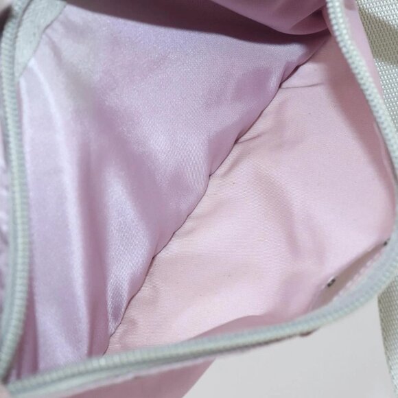 PRADA Shoulder Bag Nylon Pink Silver Auth - Picture 14 of 16